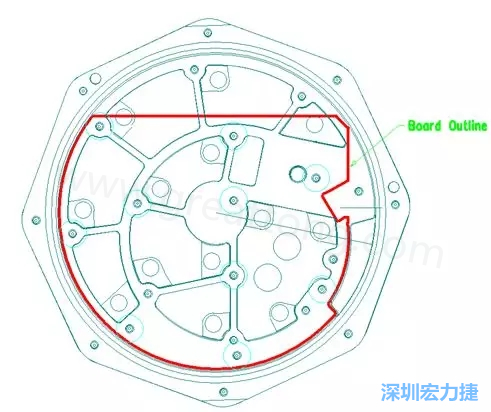 根據(jù)特定的機械規(guī)范設(shè)計PCB，以便其能放入防爆容器中-深圳宏力捷