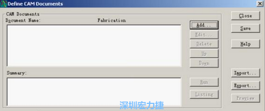 至此文件也已分析完及做了相應的優化和調整，接著可以按Alt+F、C打開CAM輸出窗口。