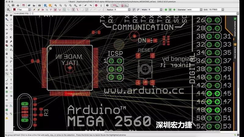 CadSoft EAGLE是一款專業(yè)的印刷電路板(PCB)設(shè)計軟件，低成本、便于使用、功能強(qiáng)大。